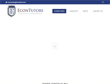 Tablet Screenshot of econtutor.com